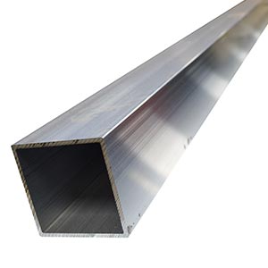 Aluminium Rør Firekant EN AW-6082