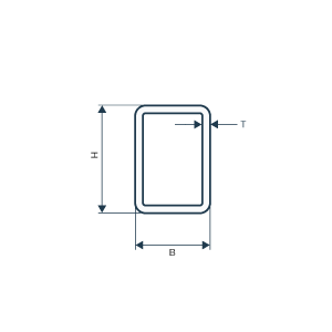 Stainless Steel Square Tubes EN 1.4301